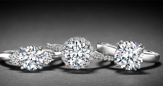 lab grown diamond rings