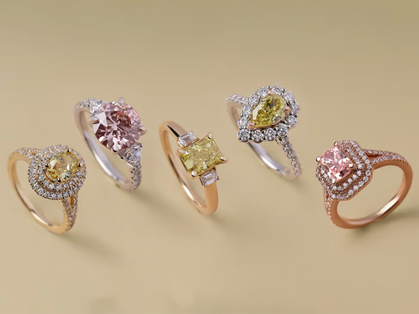 customize lab grown diamond ring