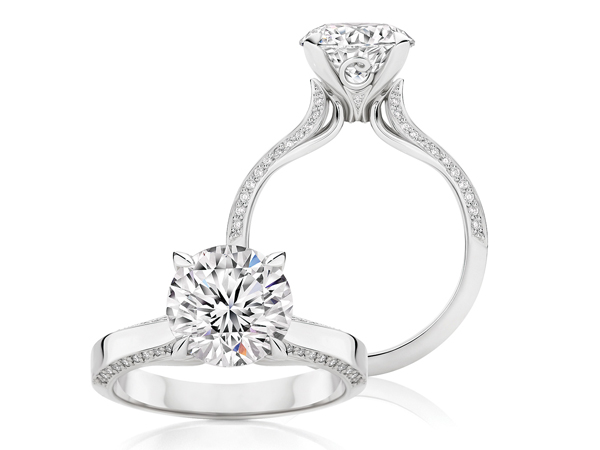lab grown diamond ring for sale